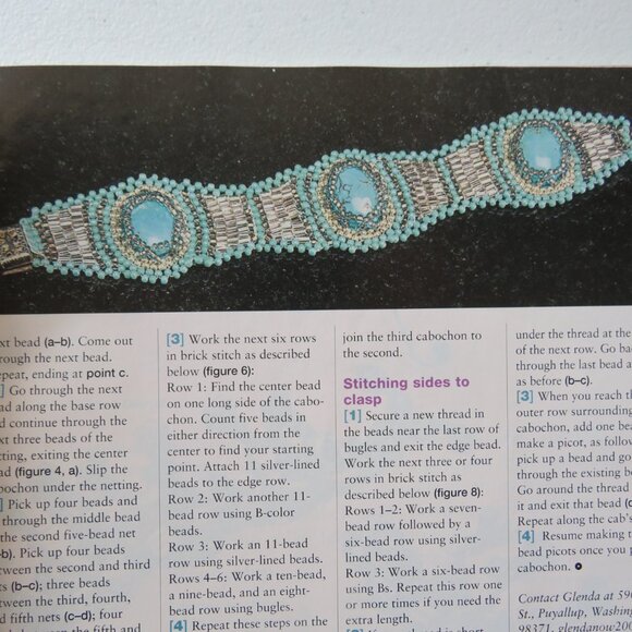 Bead and Button Magazine Creative Ideas For The Art of Beads, Jewelry Dec 2004 - Picture 13 of 16